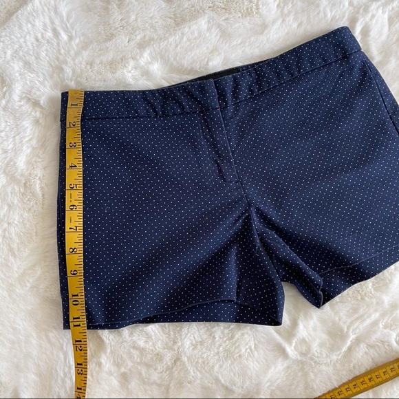 Cynthia Rowley 4 navy blue polka dot shorts - Picture 8 of 8